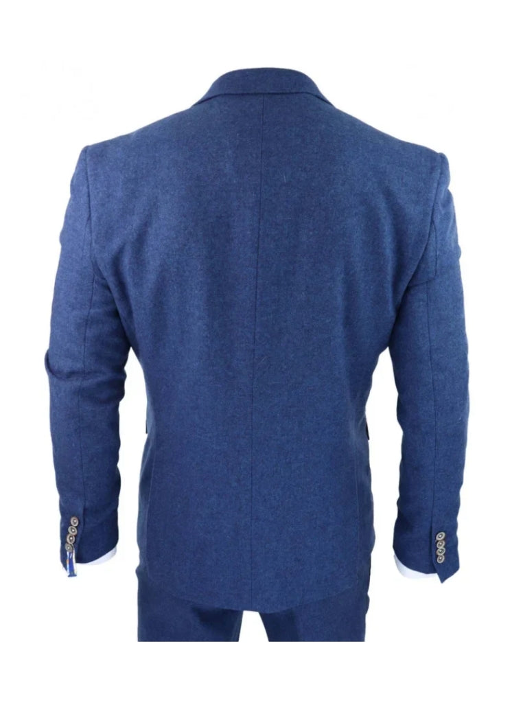 Cavani - Blazer Tweed Orson Bleu