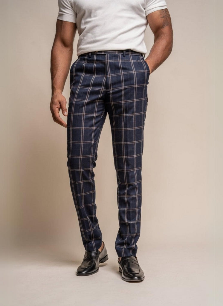 Cavani - Pantalon Hardy Bleu Marine, Gentleman's