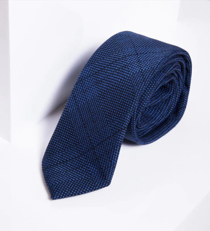 Cravate Jerry Blue - Marc darcy - Gentleman set