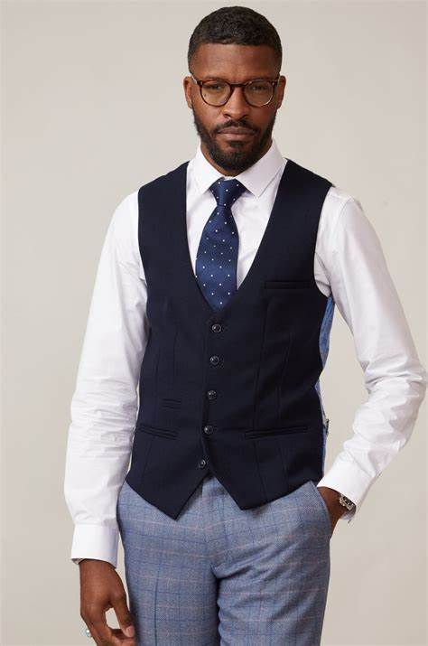 Kelvin-Gilet-Navy-À-1-Filet