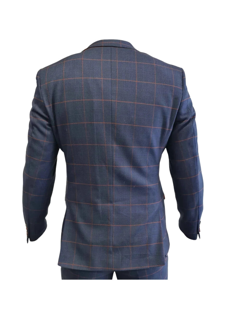 Marc Darcy - Blazer Navy Blue Edison Redline