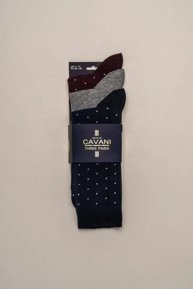 Chaussettes Cavani Tamon 3 paires - Gentleman set