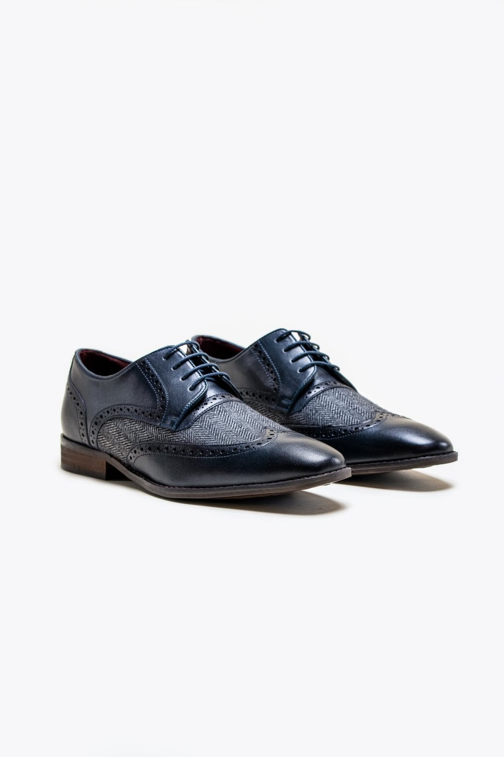 Chaussures Cavani Faro Tweed - Blue Marine - Schoenen
