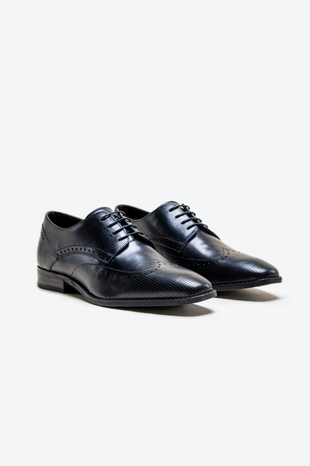 Cavani Lisbon Chaussures noires - Bout d'aile Brogue