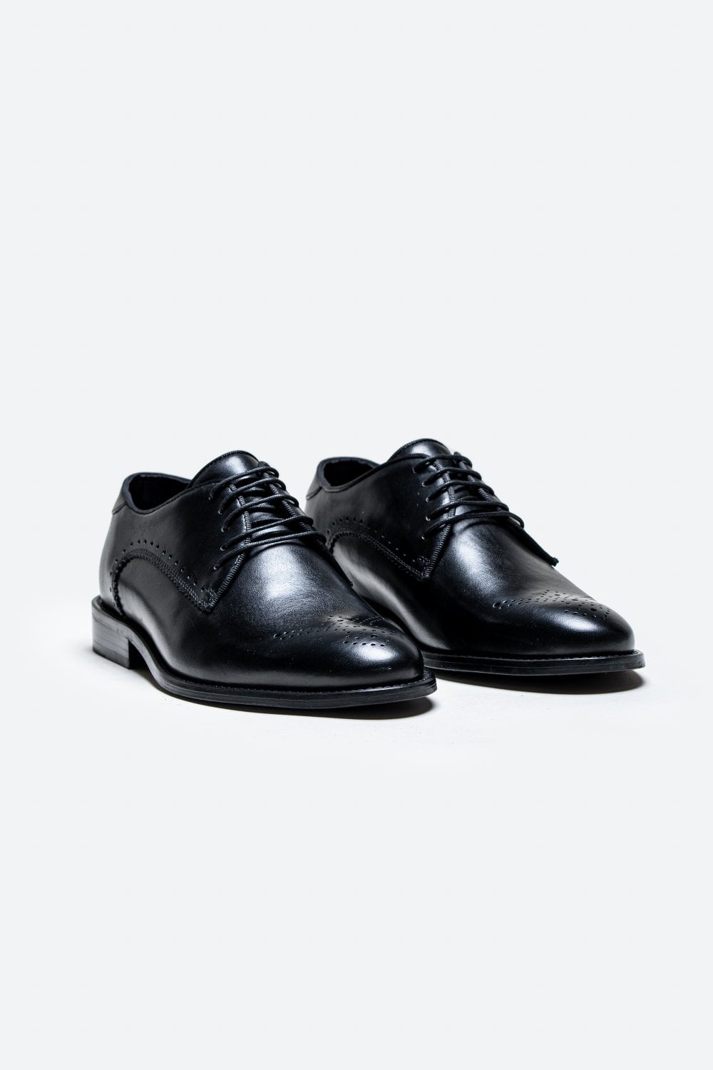 Chaussures Cavani Madrid - Noir | Wingtip Brogue