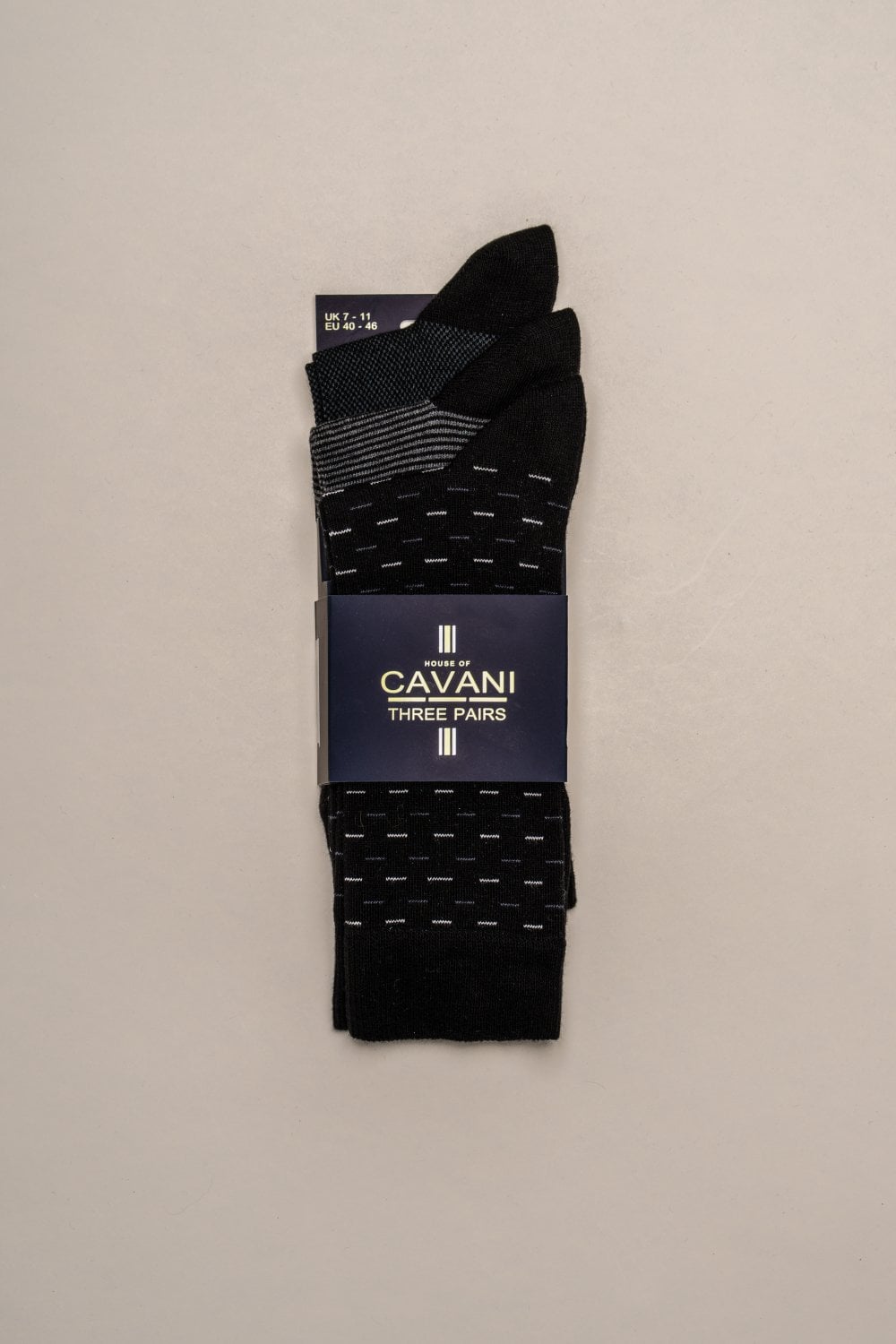 Chaussettes Cavani Tarossa 3 paires - Gentleman set